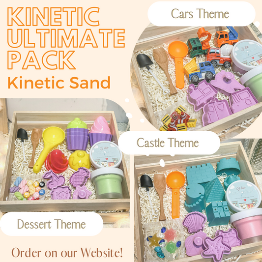 Kinetic Sands Ultimate Set ( Cars Theme)