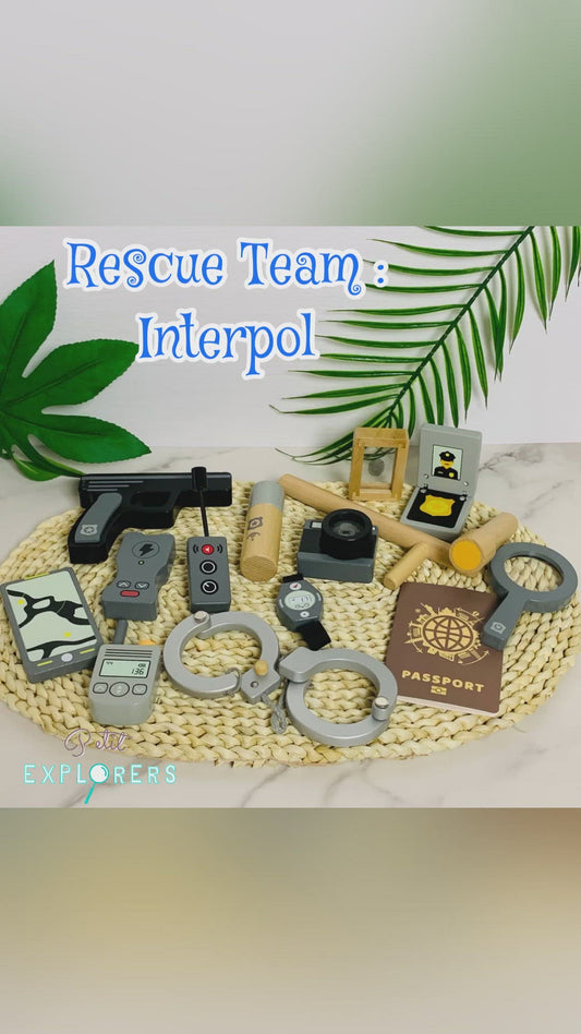 Rescue Team Series : Interpol Police