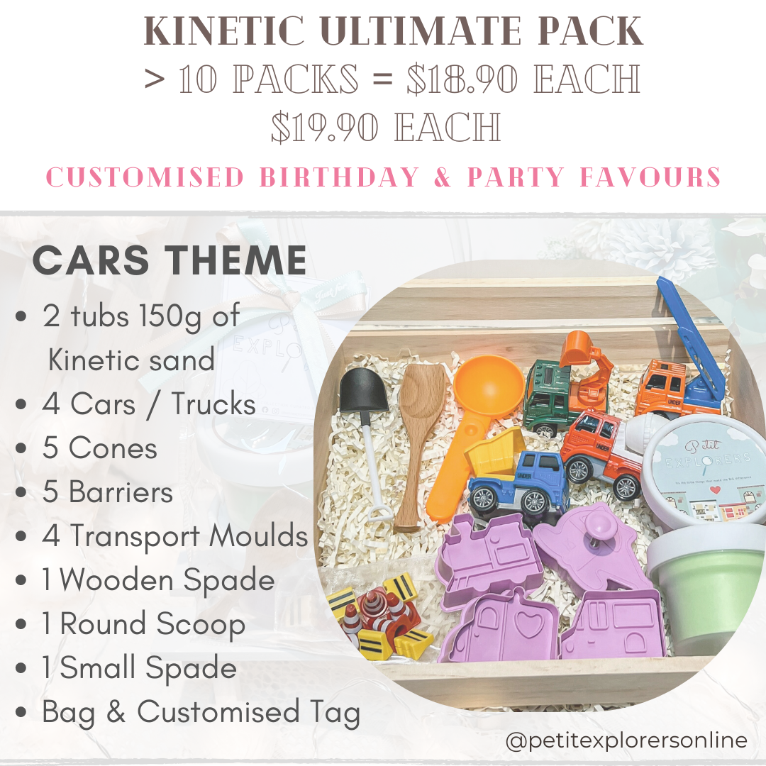 Kinetic Sands Ultimate Set ( Cars Theme)