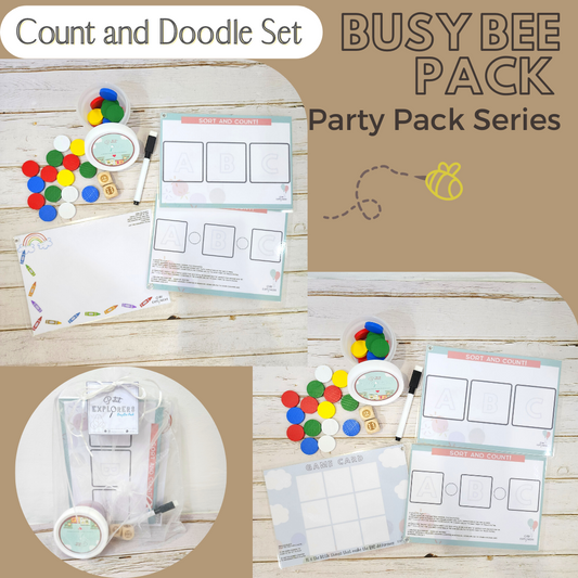 Party Favour - Count & Doodle Set (BusyBee)