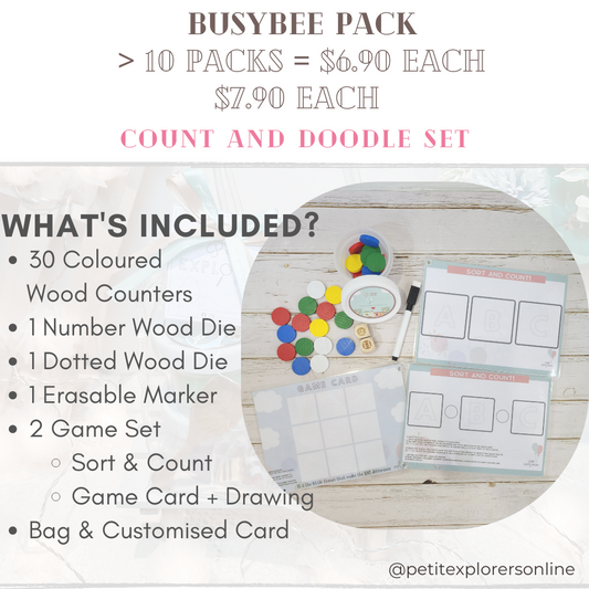 Party Favour - Count & Doodle Set (BusyBee)